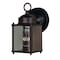 Maxim Lighting Side Door 1-Light 4.5" Wide Oil Rubbed Bronze Outdoor Wall Sconce 6879CLOI - alternate 1